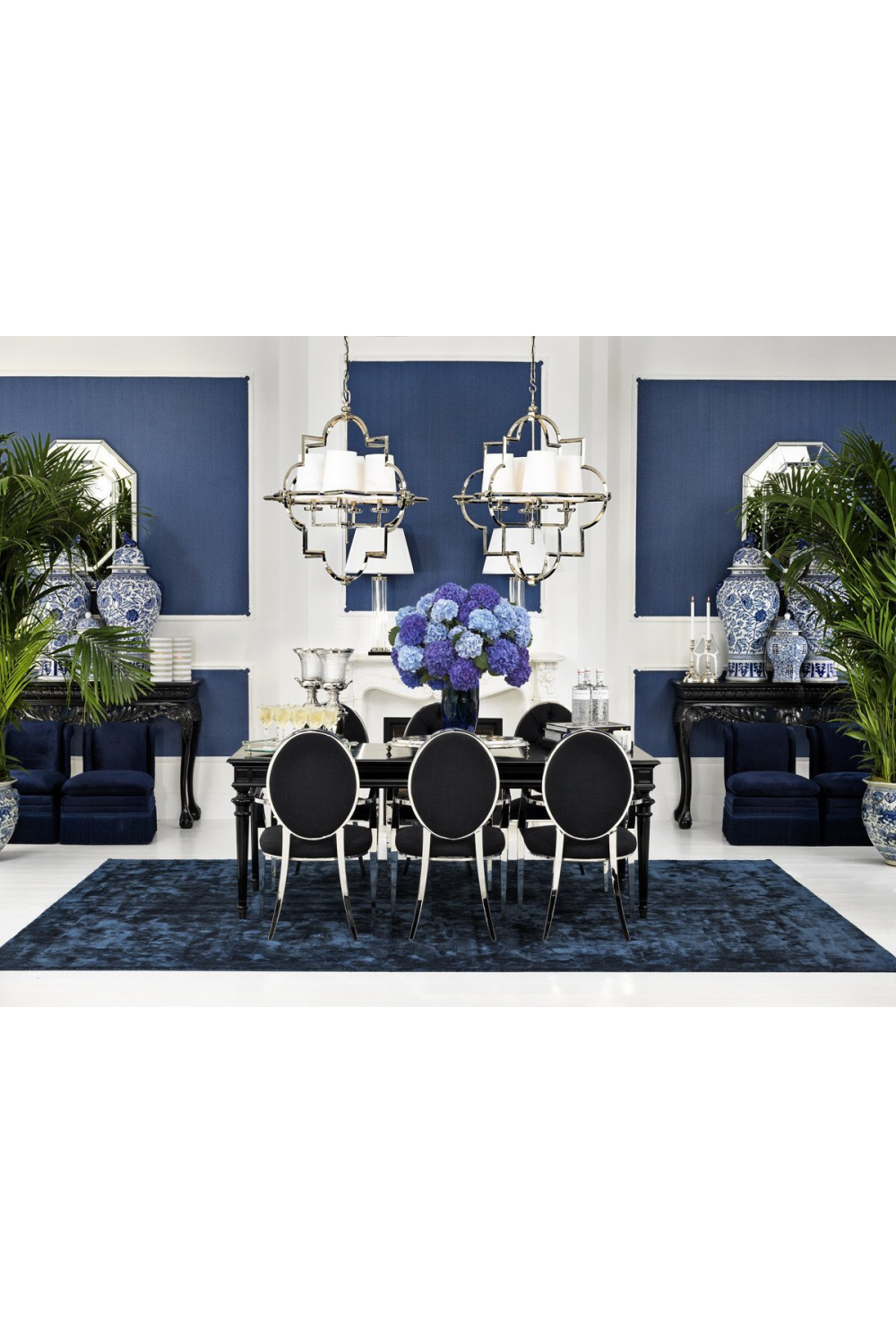 Sapphire Blue Carpet Baldwin | Eichholtz Miami