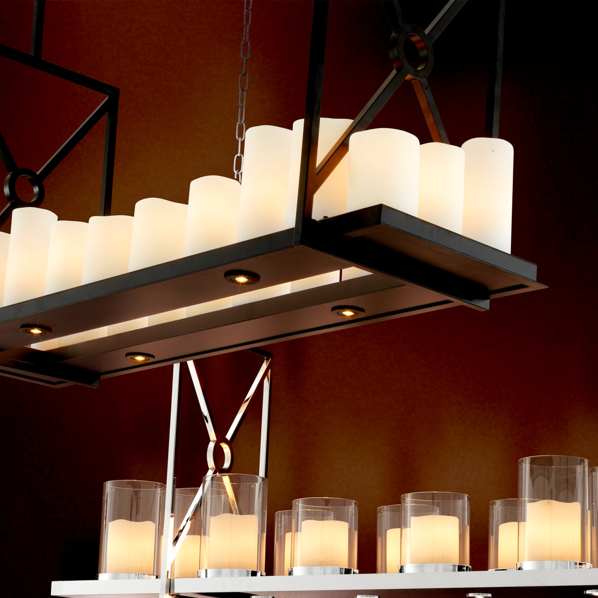 Black Candle Chandelier Commodore | Eichholtz Miami
