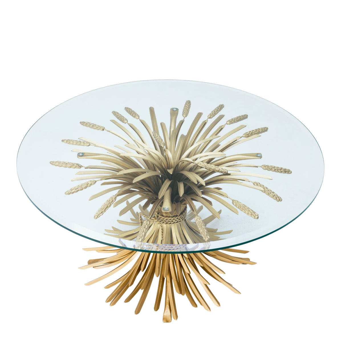 Sheaf Wheat Coffee Table Bonheur | Eichholtz Miami