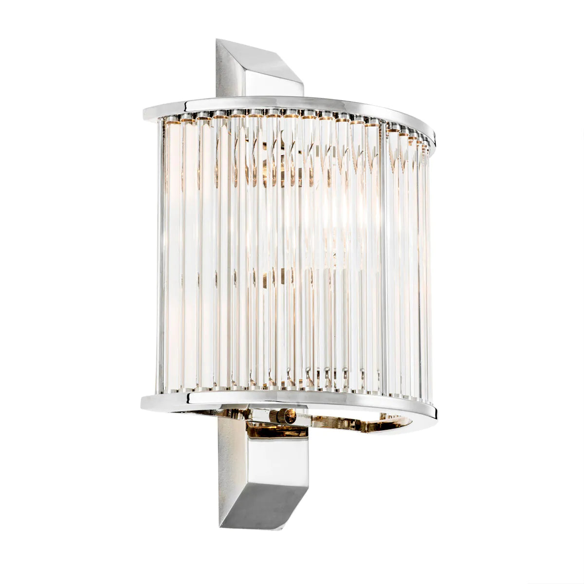 Silver Wall Sconce Oakley