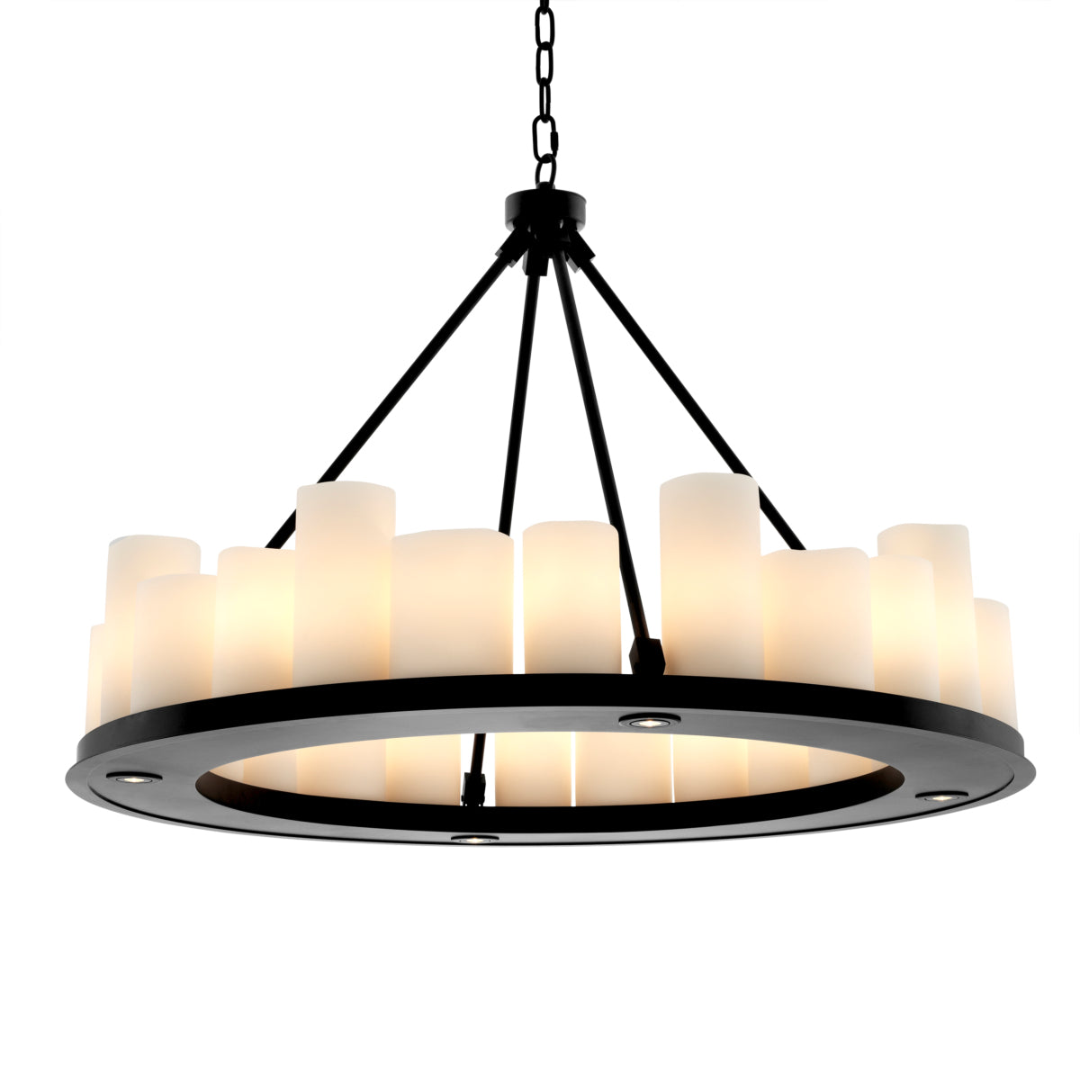 Black Candle Chandelier Commodore | Eichholtz Miami