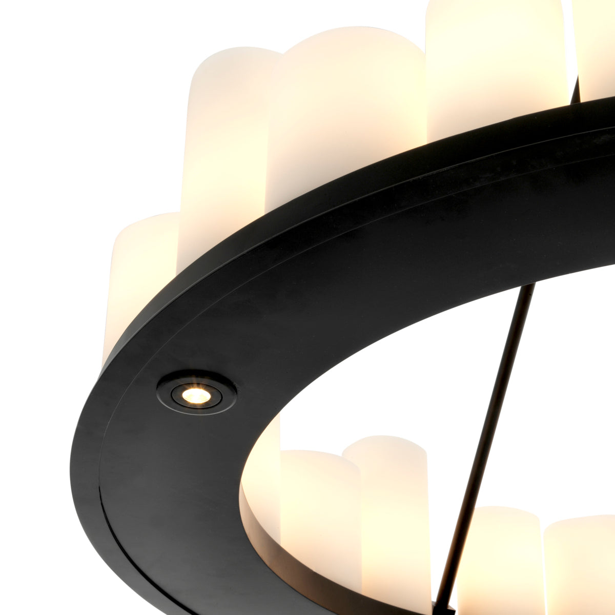 Black Candle Chandelier Commodore | Eichholtz Miami