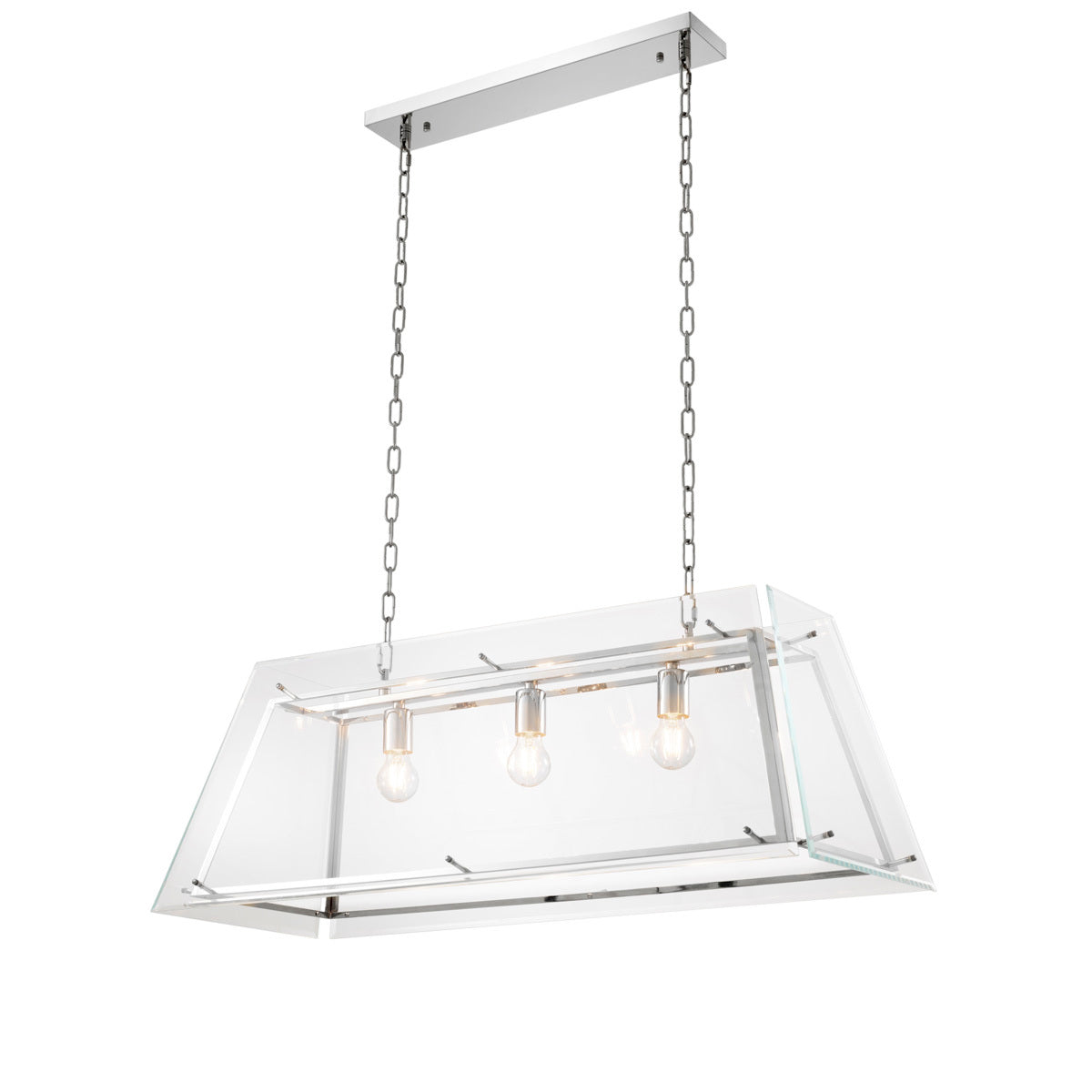Minimalist Island Chandelier L Azure | Eichholtz Miami