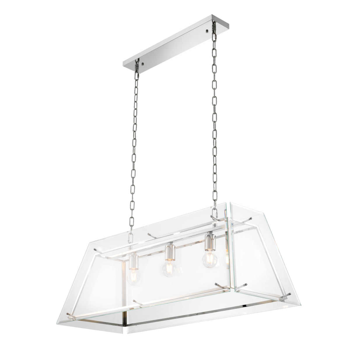 Minimalist Island Chandelier L Azure | Eichholtz Miami