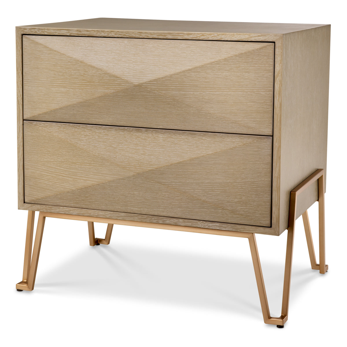 Oak Hairpin Nightstand Highland  | Eichholtz Miami