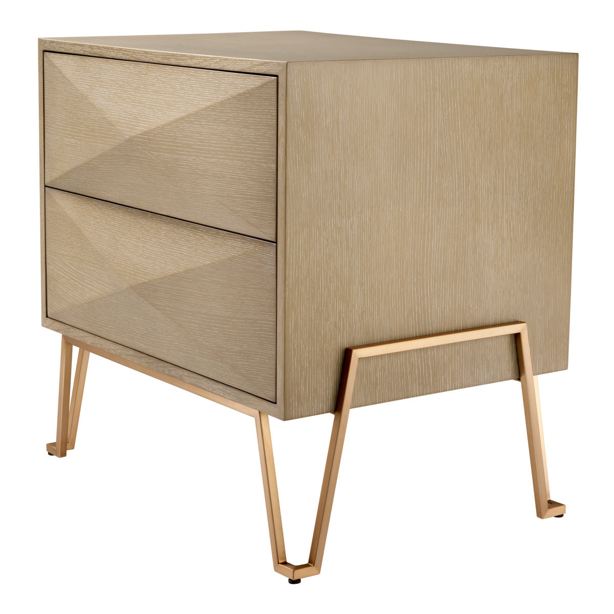 Oak Hairpin Nightstand Highland  | Eichholtz Miami