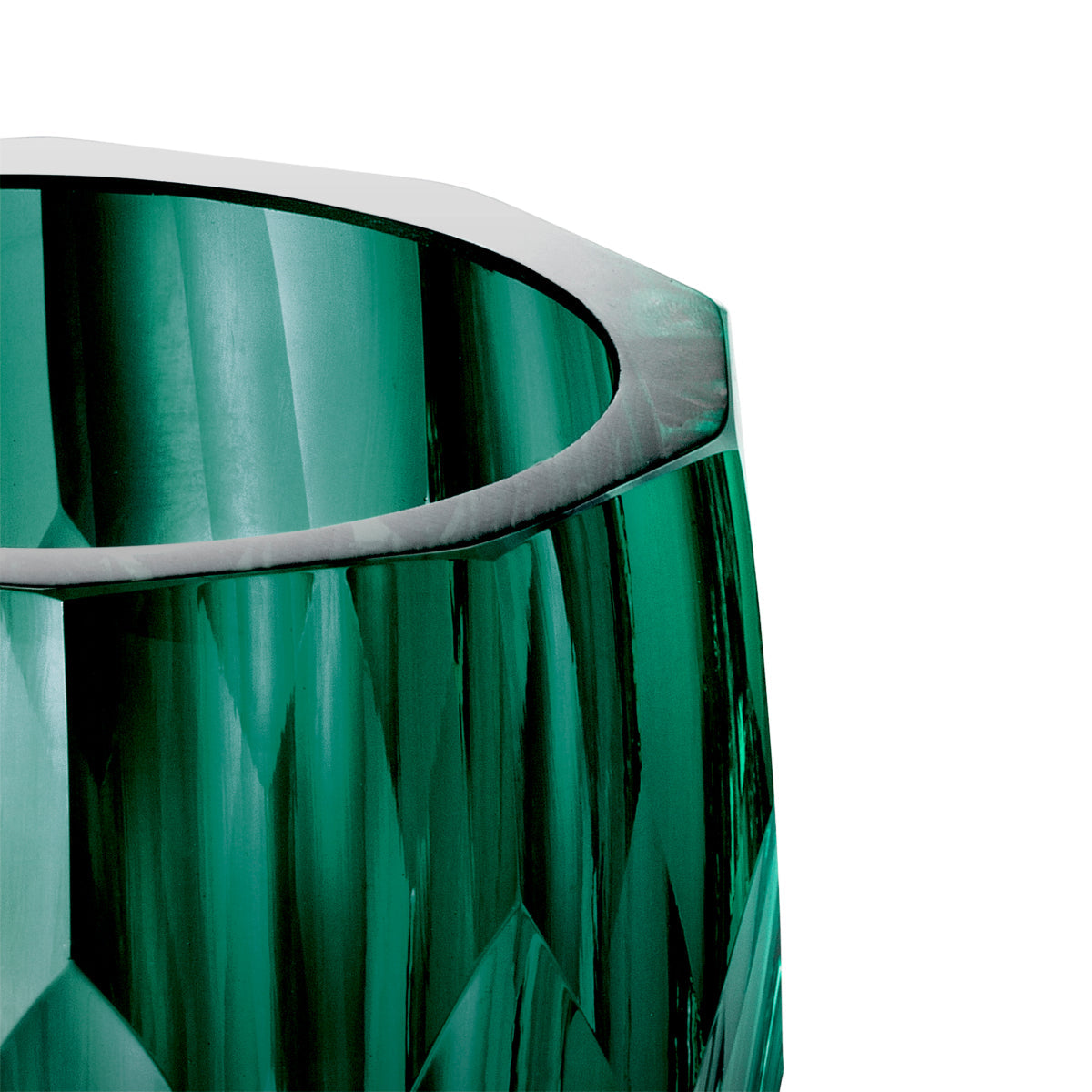 Hand-Cut Glass Vase Marquis | Eichholtz Miami