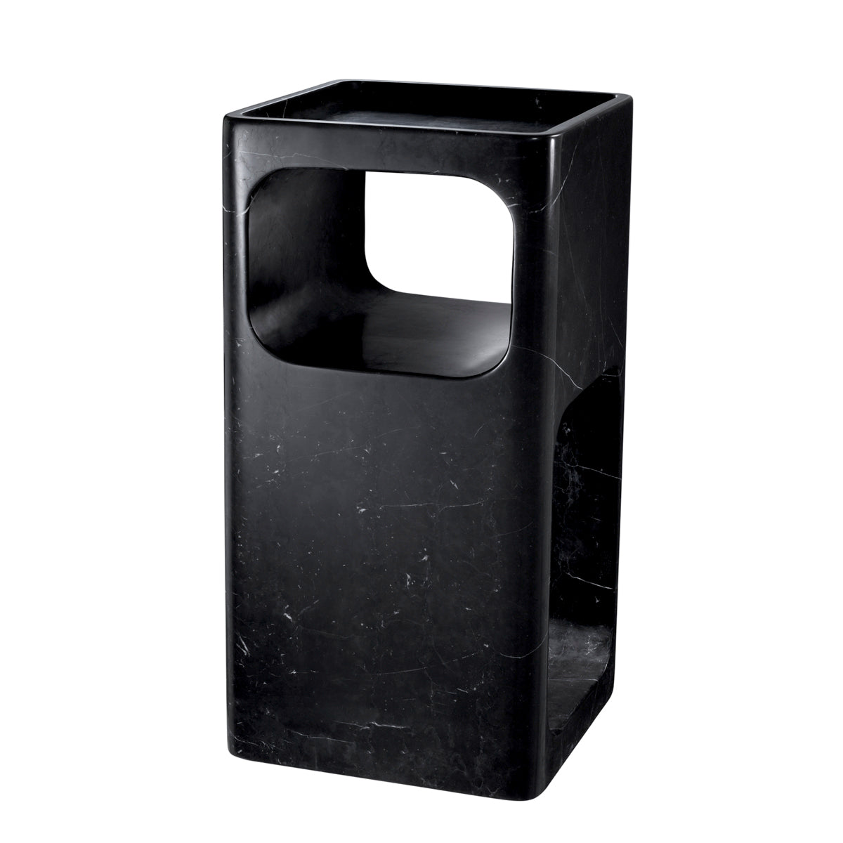 Carved Stone Side Table Adler | Eichholtz Miami