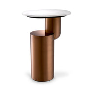 Pedestal Marble Side Table Tosca | Eichholtz Miami
