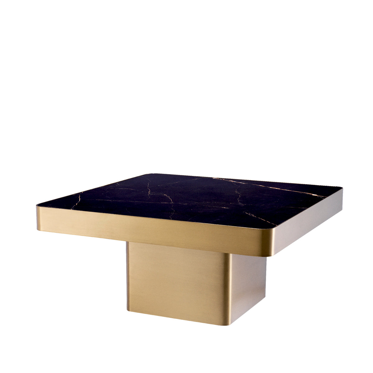 Square Pedestal Coffee Table Luxus | Eichholtz Miami