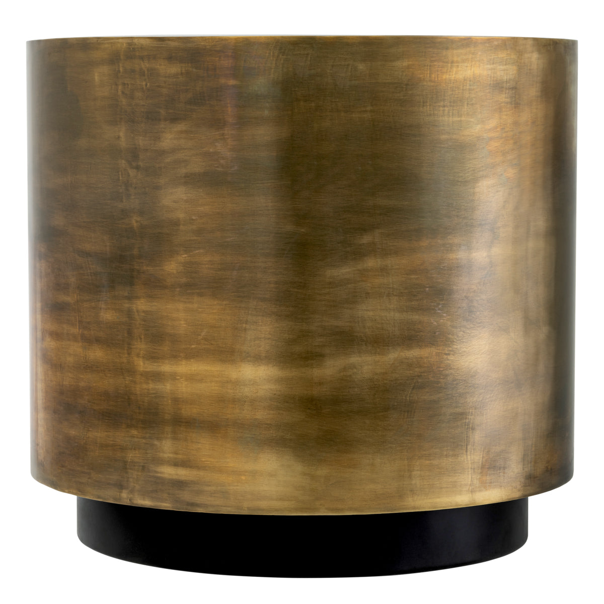 Vintage Brass Round Planter Jasper | Eichholtz Miami