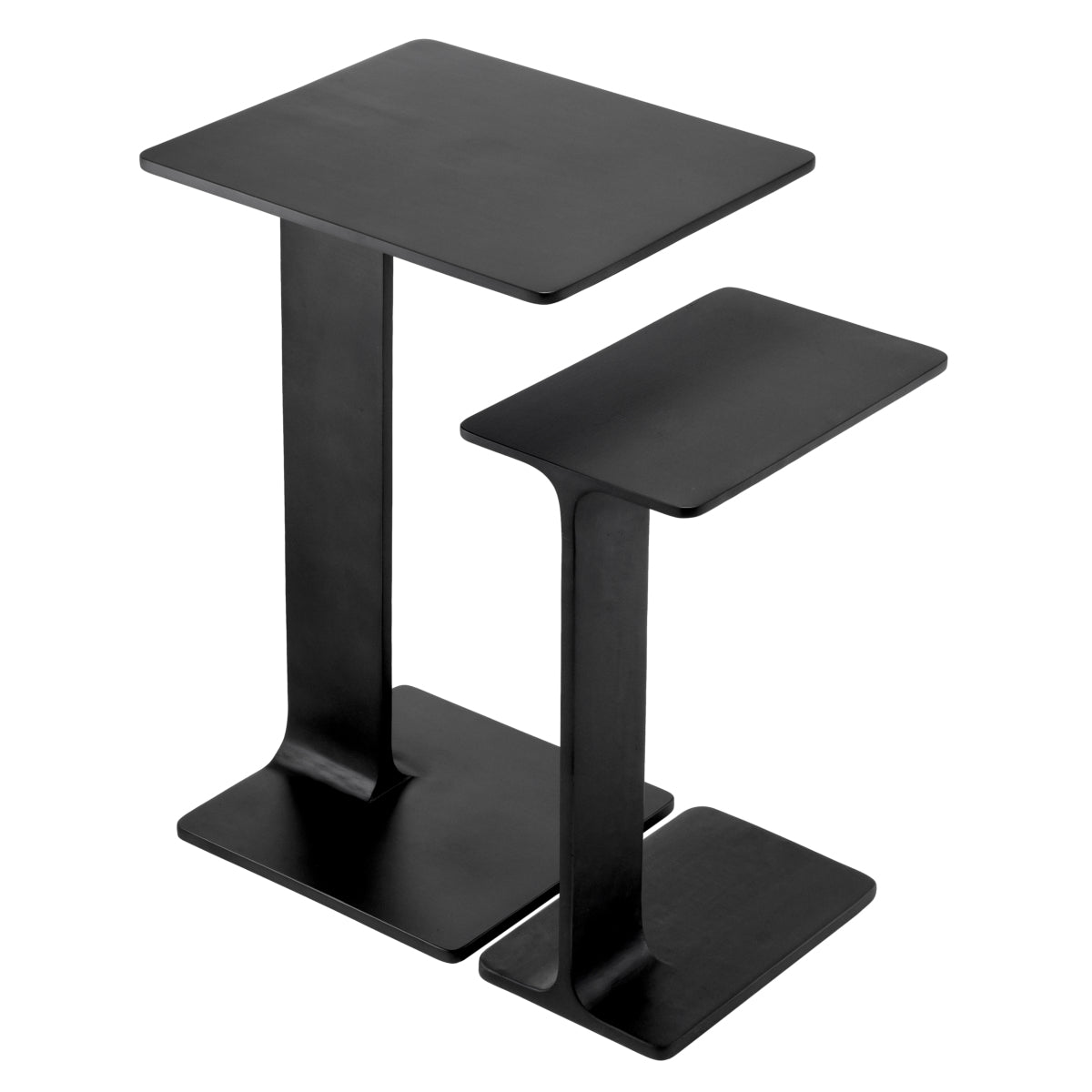 Black Side Table Set (2) Smart | Eichholtz Miami