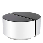 Semi-Circular Glass Side Tables (2) Astra | Eichholtz Miami