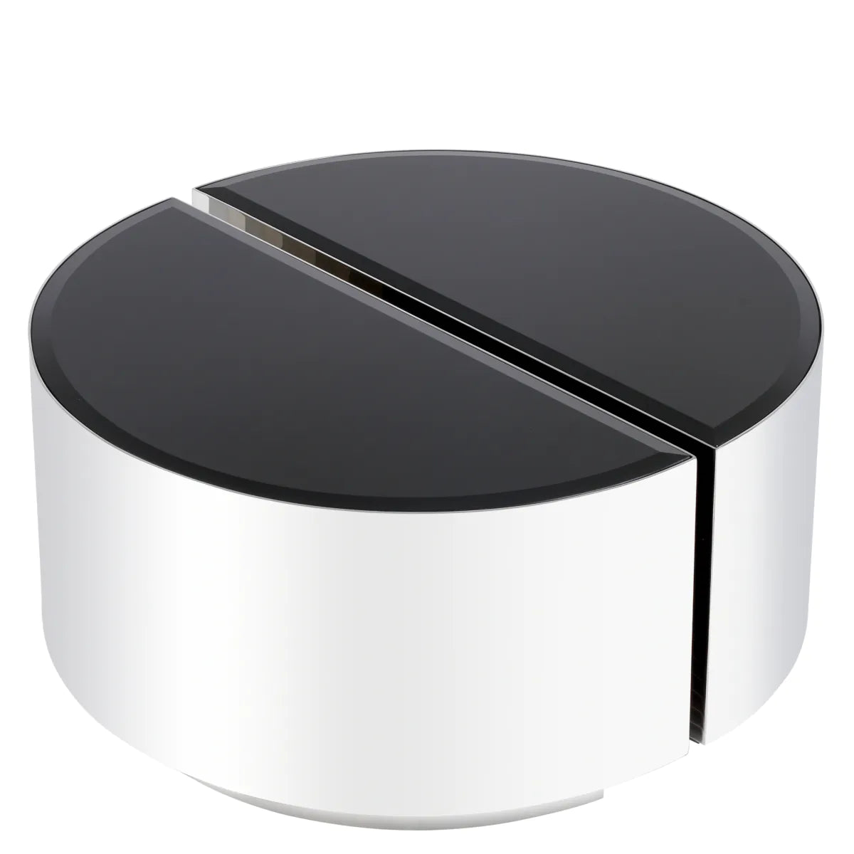 Semi-Circular Glass Side Tables (2) Astra | Eichholtz Miami