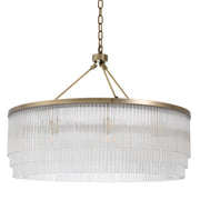 Glass Layered Chandelier L Hector | Eichholtz Miami