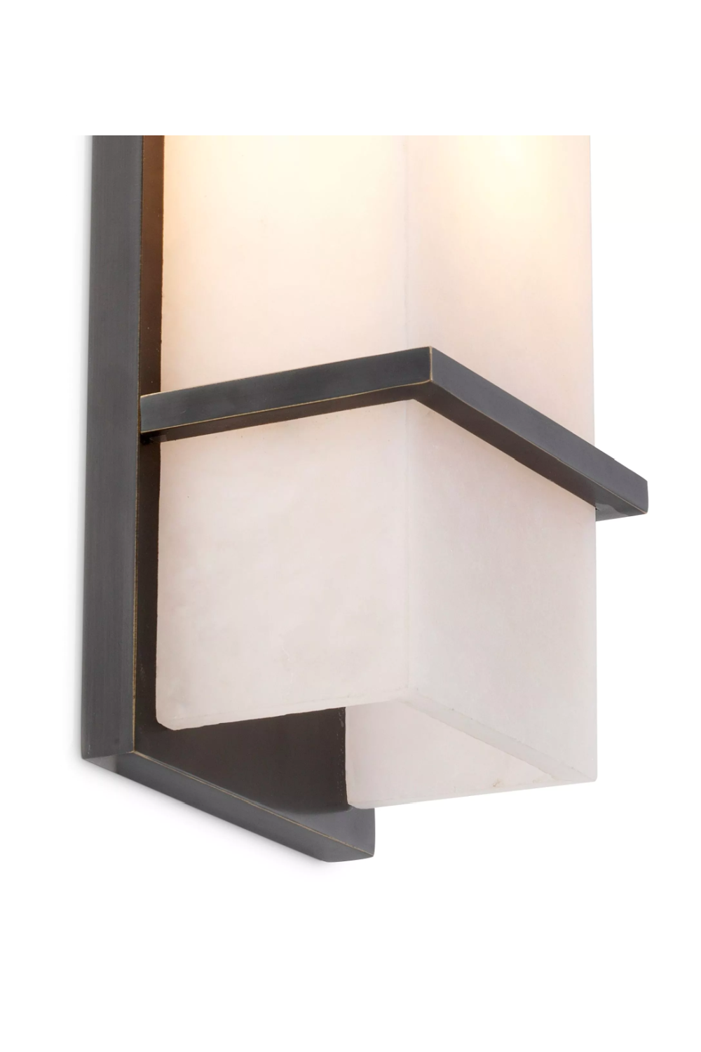 Alabaster Bronze Wall Lamp Spike | Eichholtz Miami