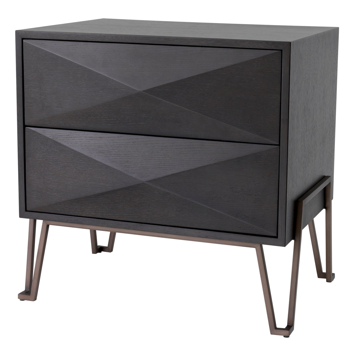 Oak Hairpin Nightstand Highland  | Eichholtz Miami