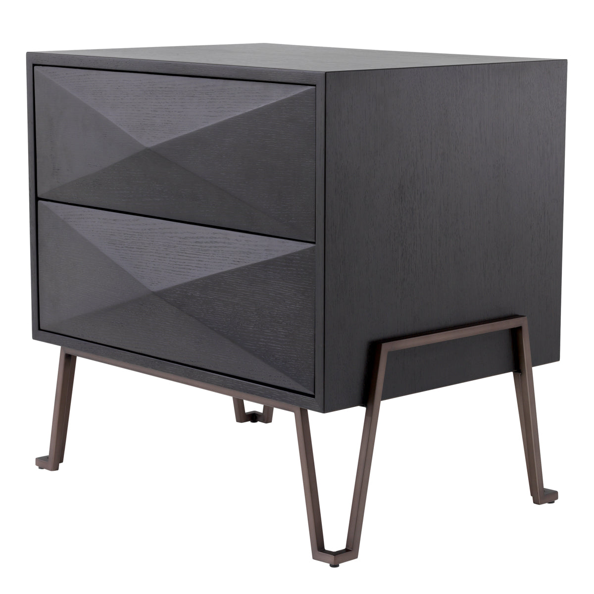 Oak Hairpin Nightstand Highland  | Eichholtz Miami