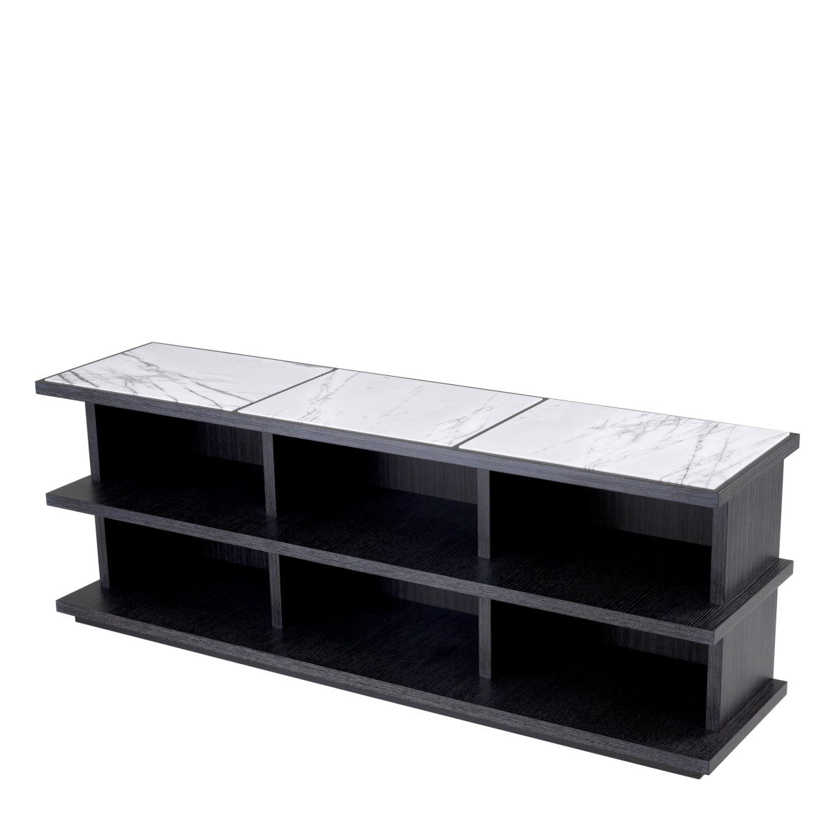 Oak Marble TV Cabinet Miguel | Eichholtz Miami