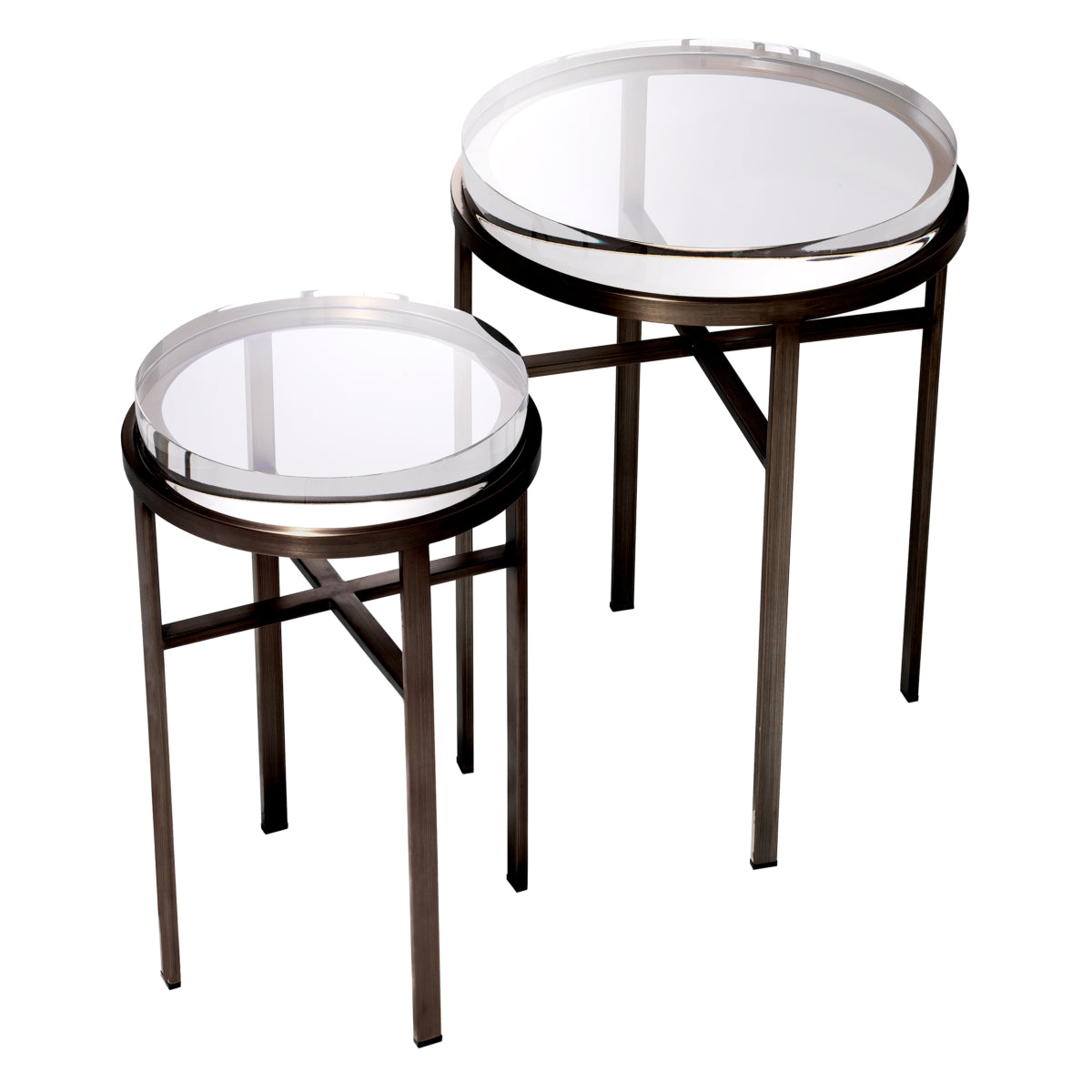 Round Side Table (2) Hoxton | Eichholtz Miami