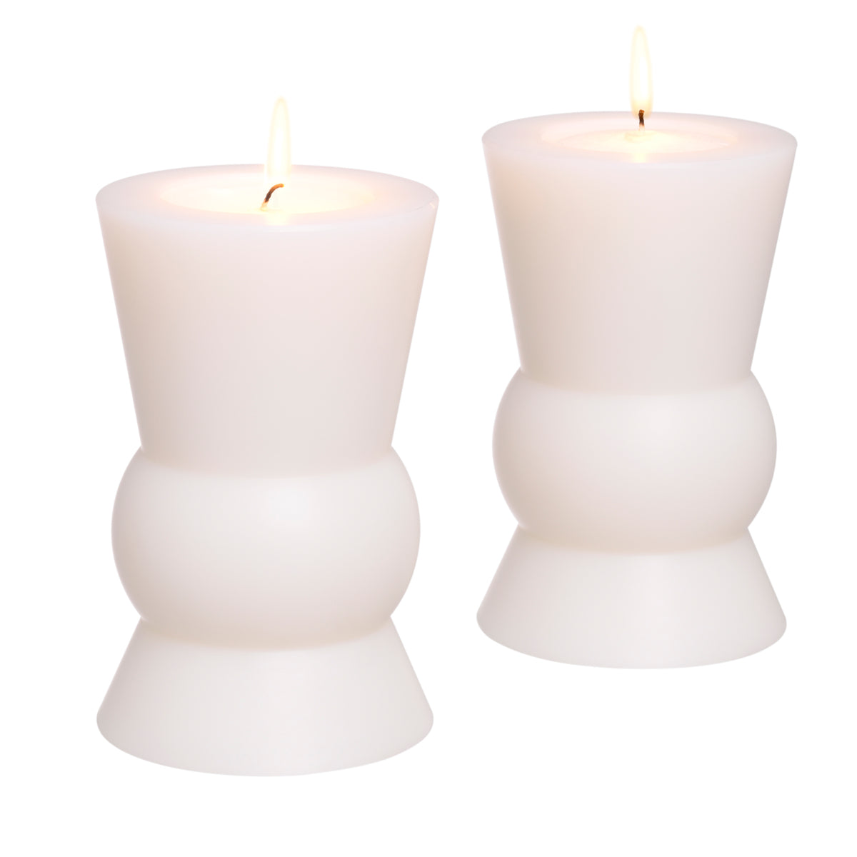 White Artificial Candle Set (2) Arto | Eichholtz Miami
