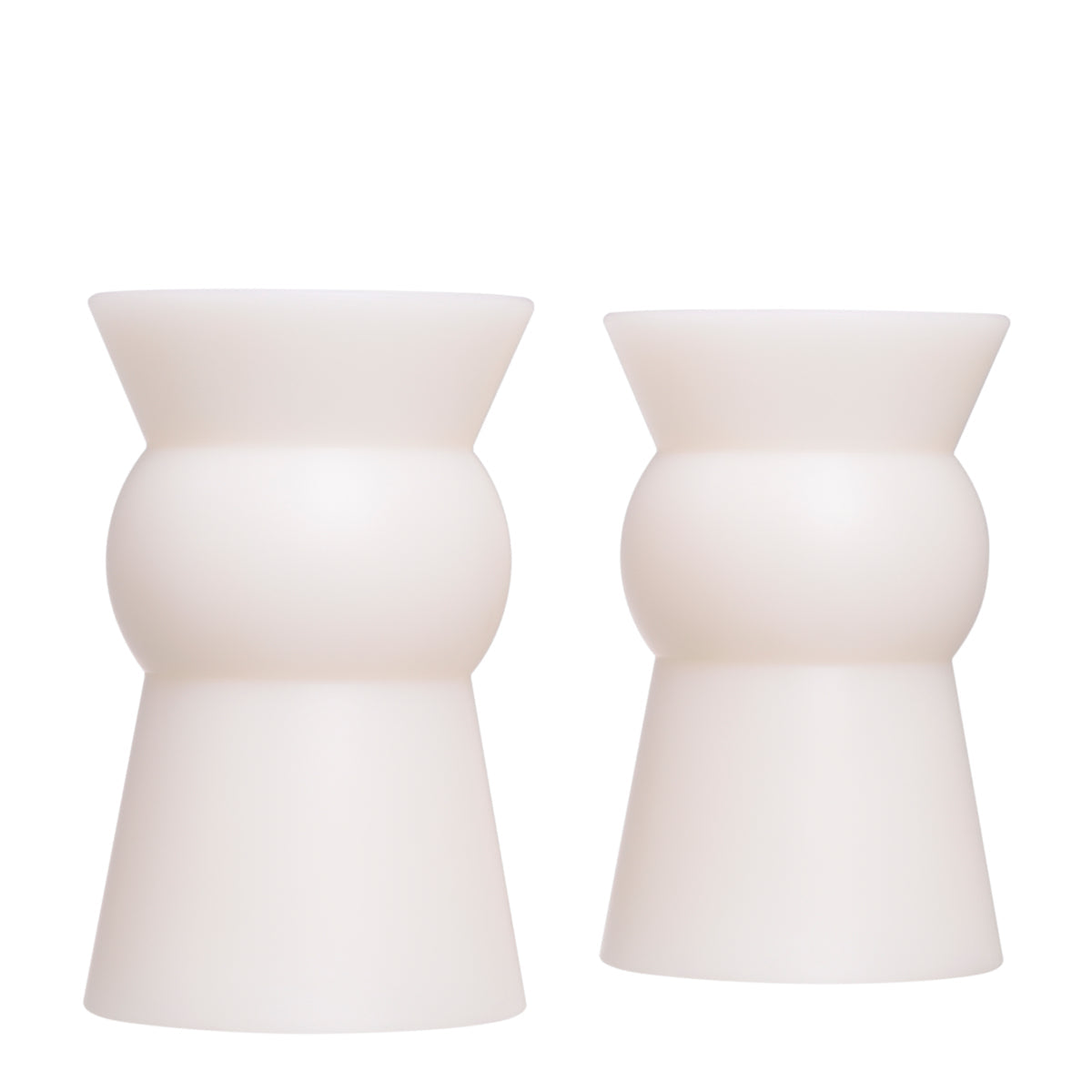 White Artificial Candle Set (2) Arto | Eichholtz Miami