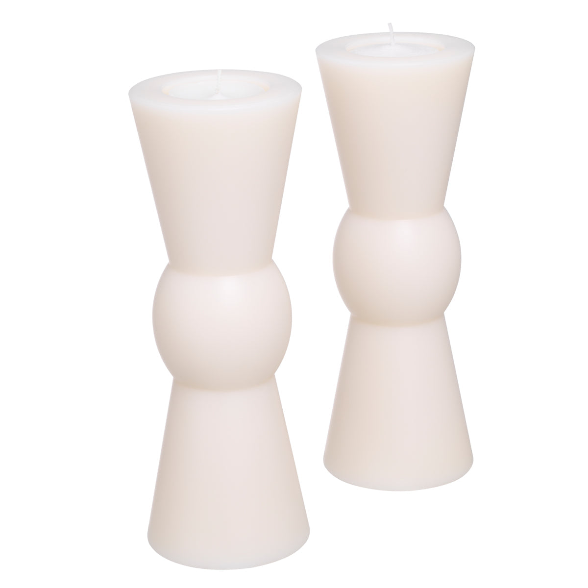 White Artificial Candle Set (2) Arto | Eichholtz Miami