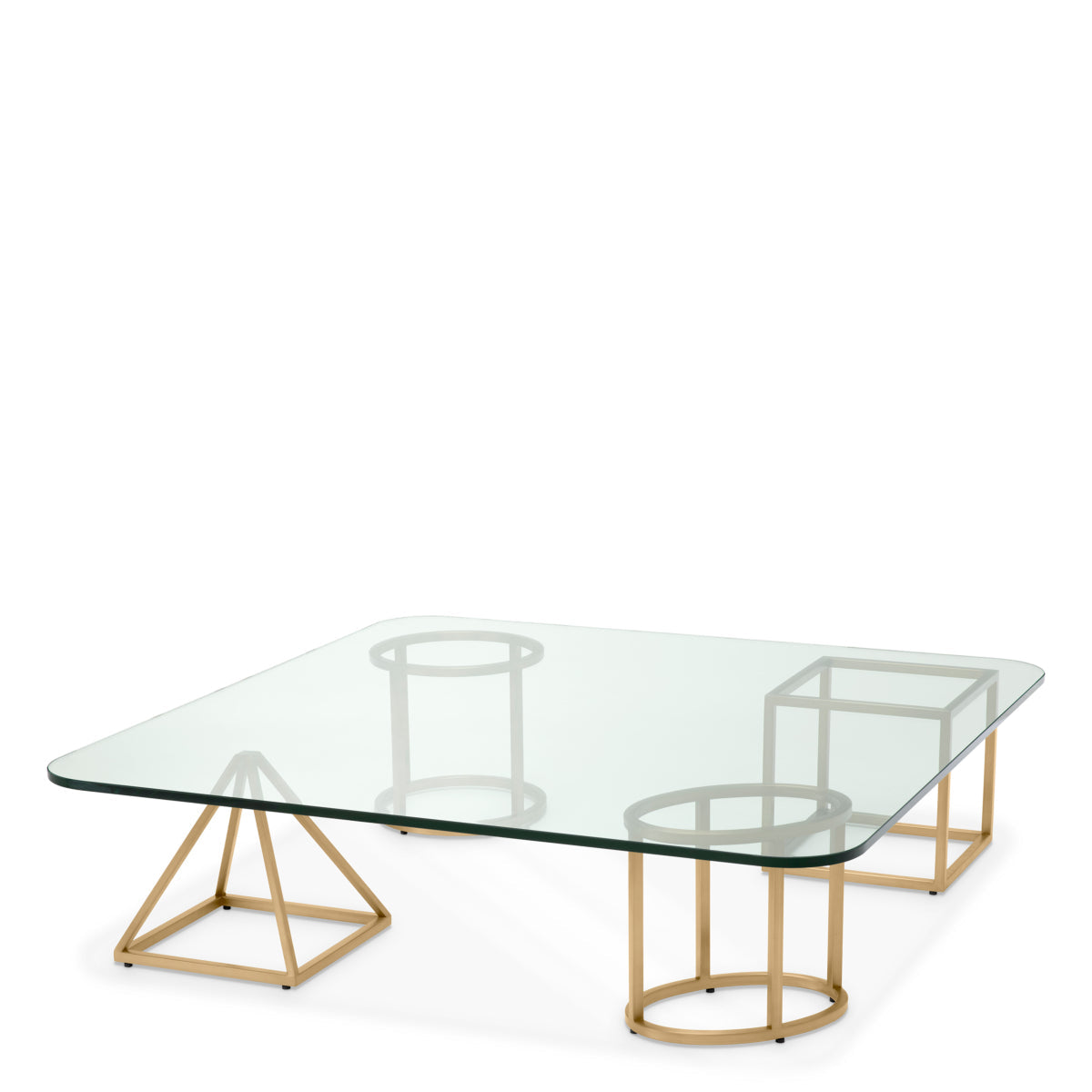 Geometrical Coffee Table Speiser | Eichholtz Miami