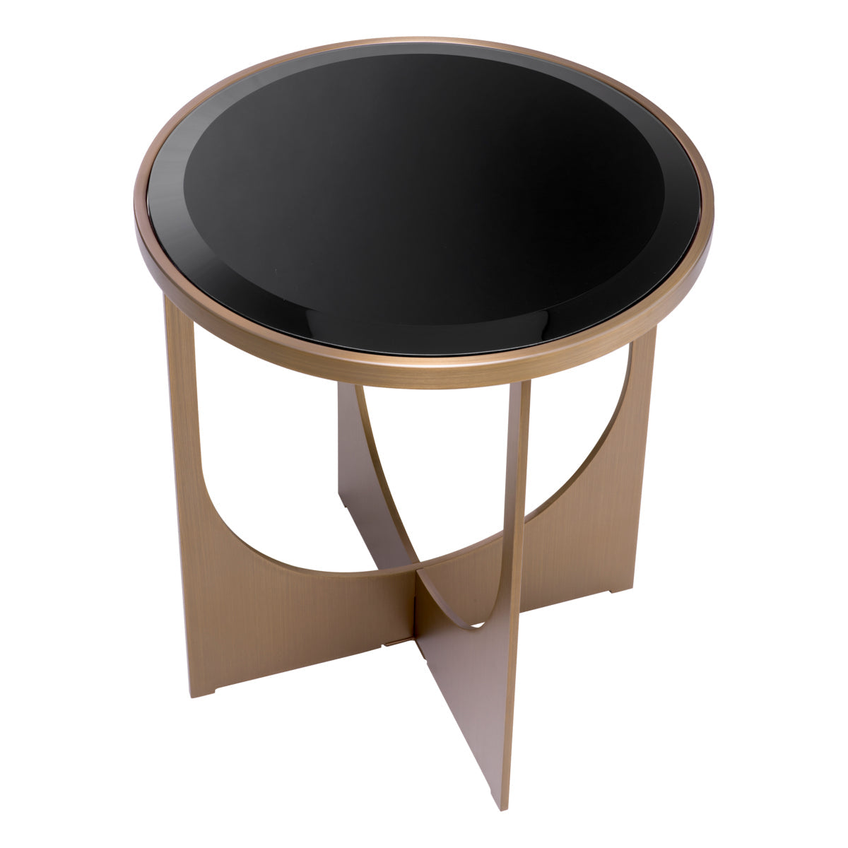 Bevelled Glass Side Table Elegance | Eichholtz Miami