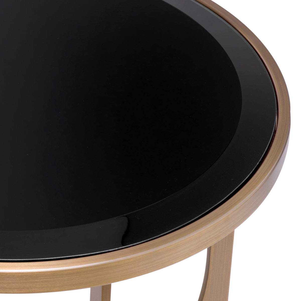 Bevelled Glass Side Table Elegance | Eichholtz Miami