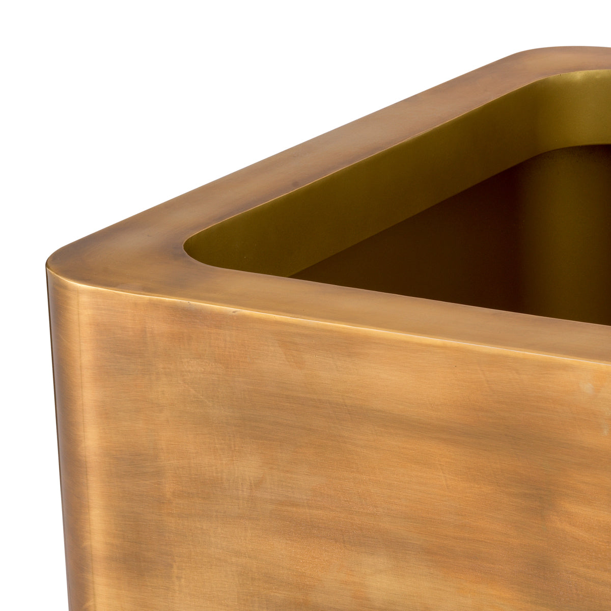 Vintage Brass Planter Jasper | Eichholtz Miami