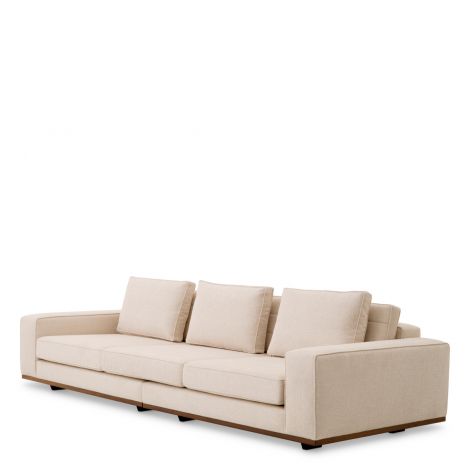 Upholstered Beige Sofa Aurora | Eichholtz Miami