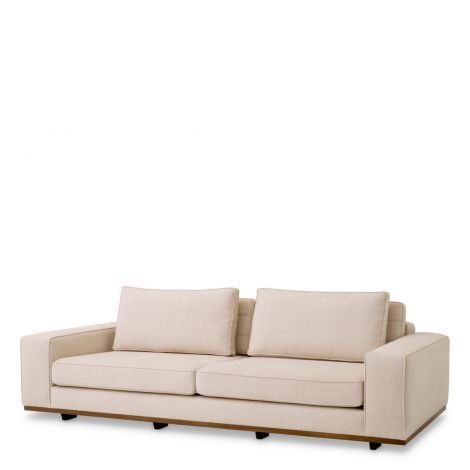 Upholstered Beige Sofa Aurora | Eichholtz Miami