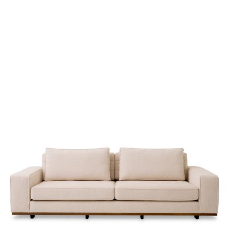 Upholstered Beige Sofa Aurora | Eichholtz Miami
