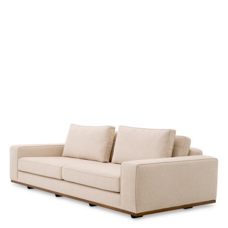 Upholstered Beige Sofa Aurora | Eichholtz Miami