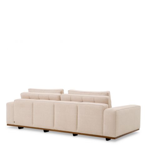 Upholstered Beige Sofa Aurora | Eichholtz Miami