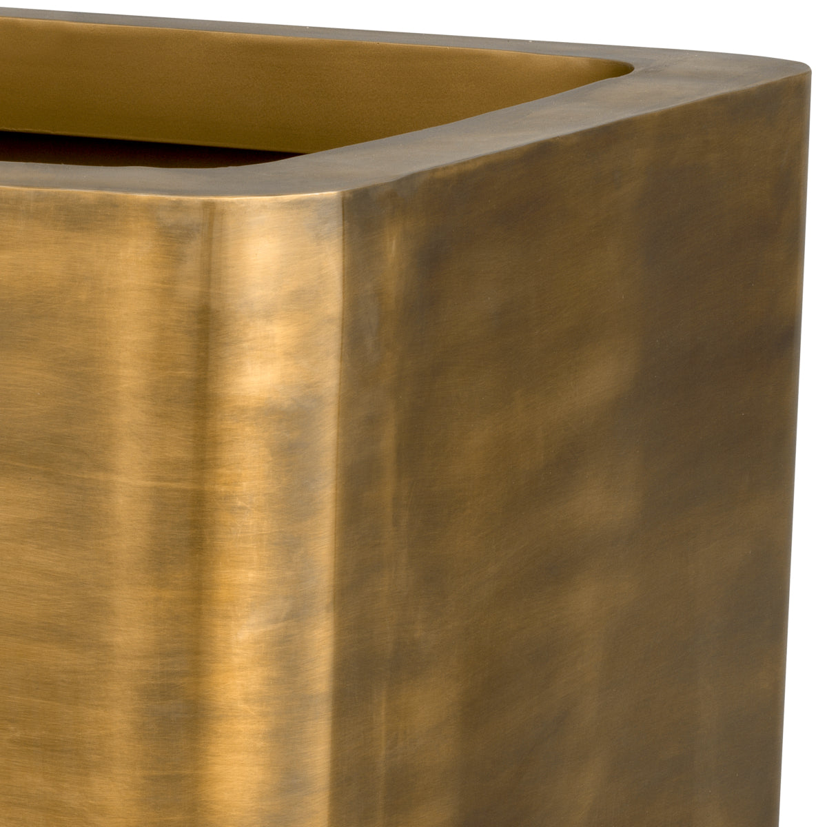 Vintage Brass Planter Jasper | Eichholtz Miami