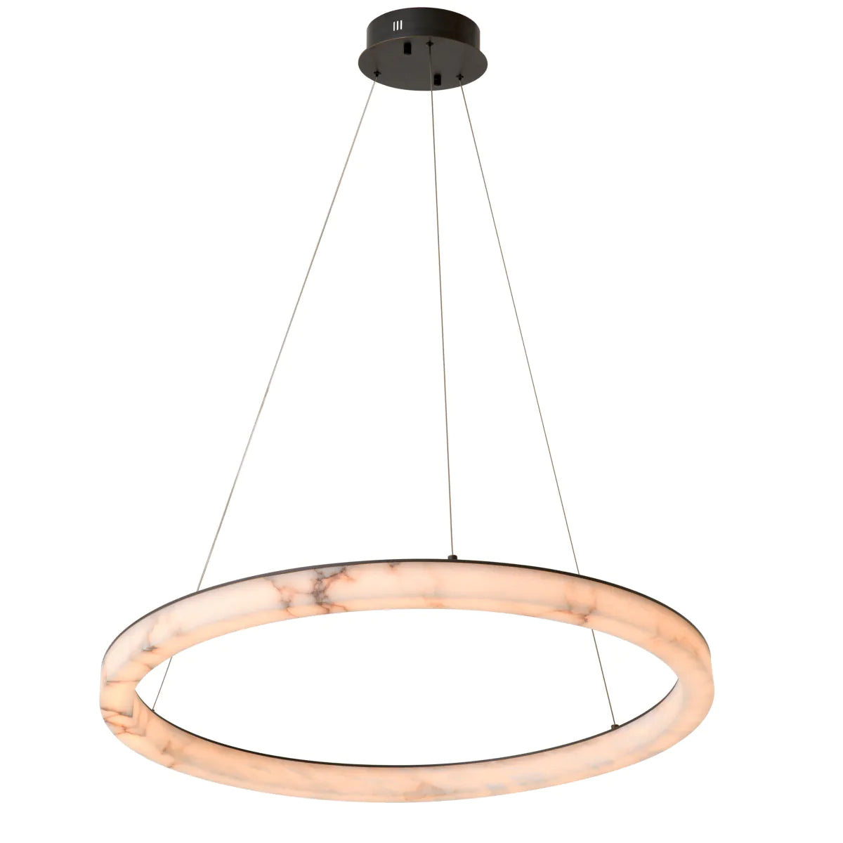 Alabaster Ring Chandelier Sankt Gallen | Eichholtz Miami