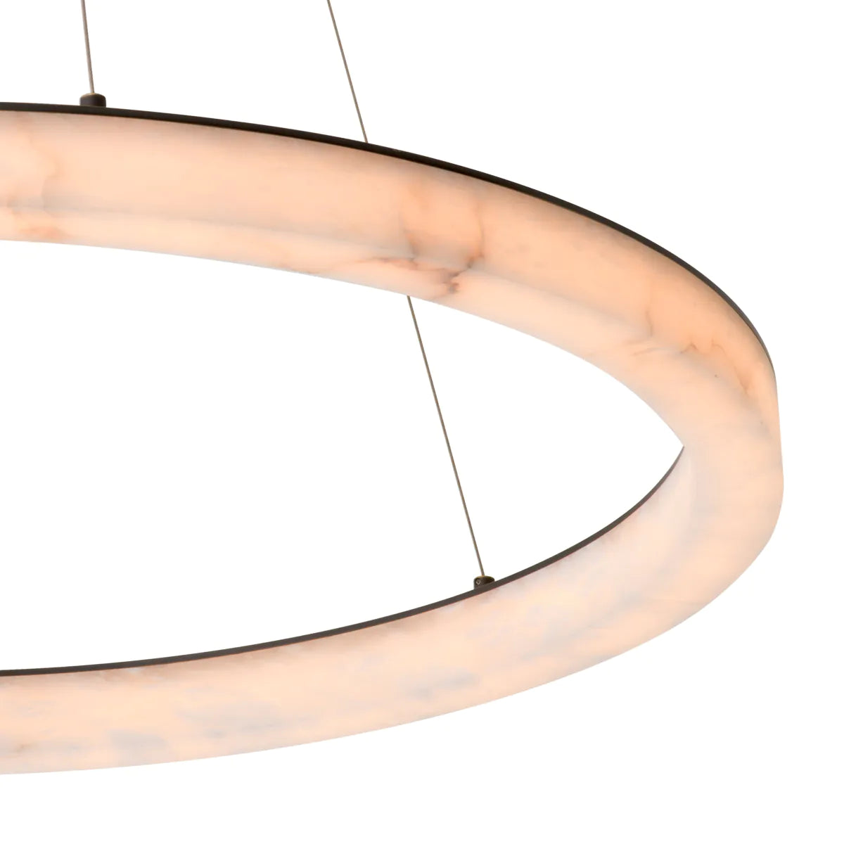 Alabaster Ring Chandelier Sankt Gallen | Eichholtz Miami