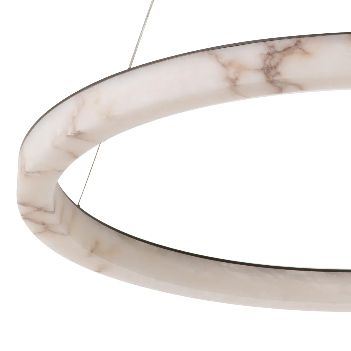 Alabaster Ring Chandelier Sankt Gallen | Eichholtz Miami