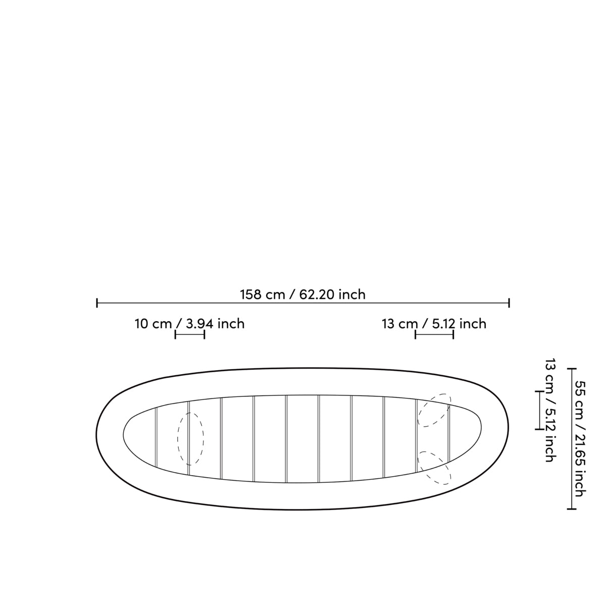 Outdoor Console Table Free Form | Eichholtz Miami