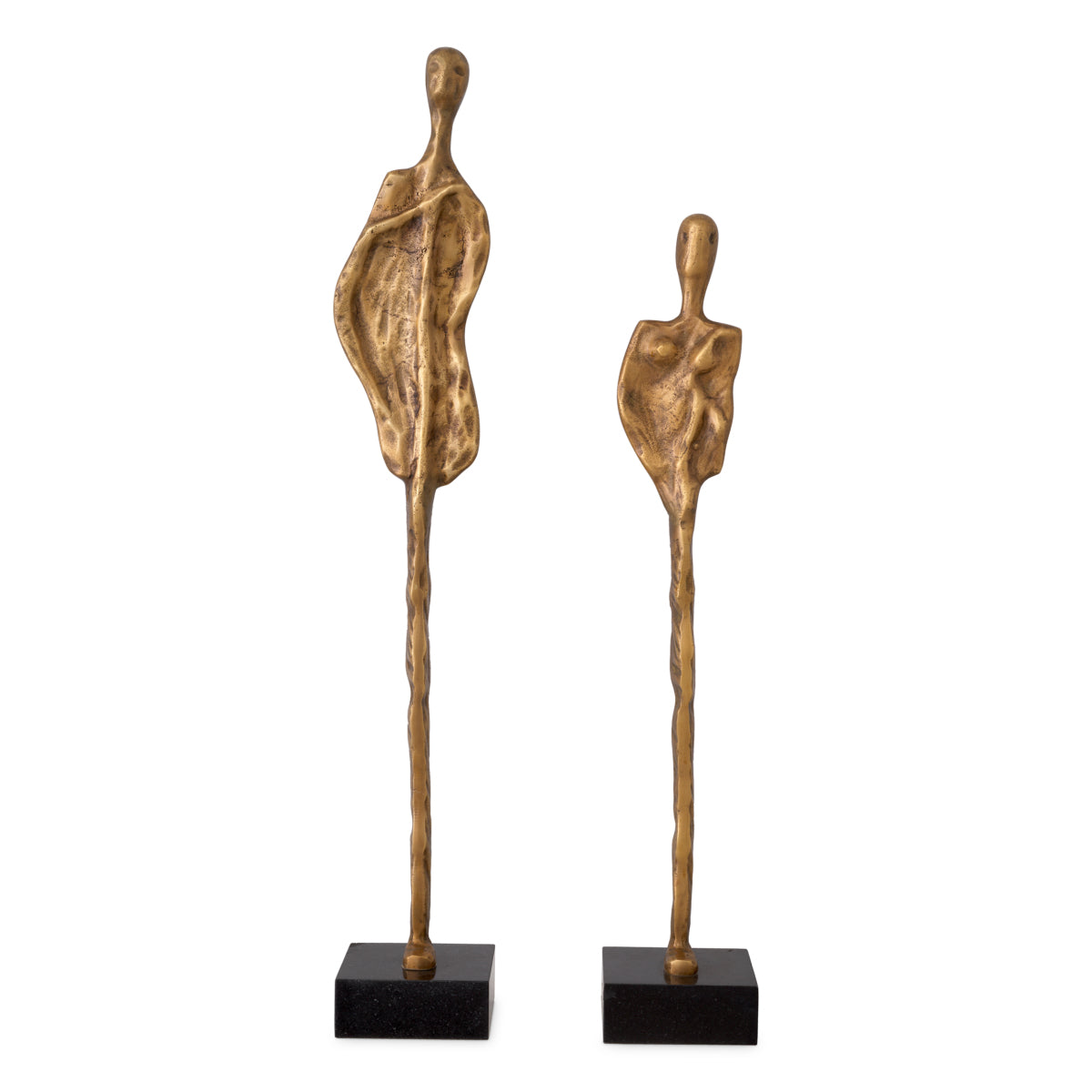 Vintage Brass Deco Object Set (2) Dual | Eichholtz Miami