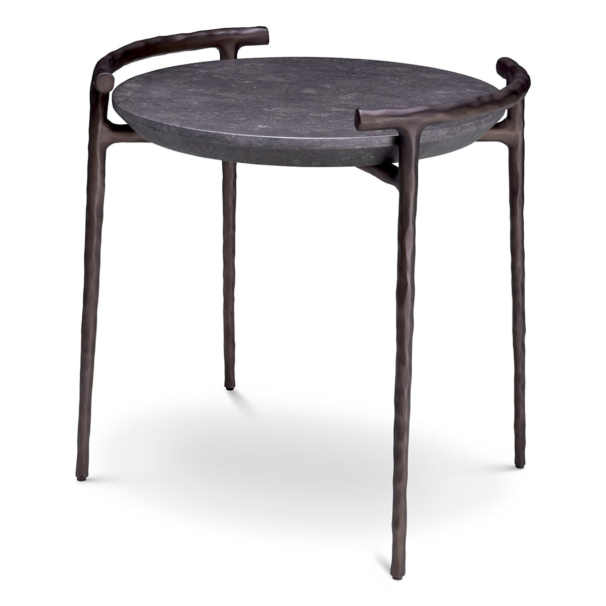 Gray Marble Side Table Arca | Eichholtz Miami