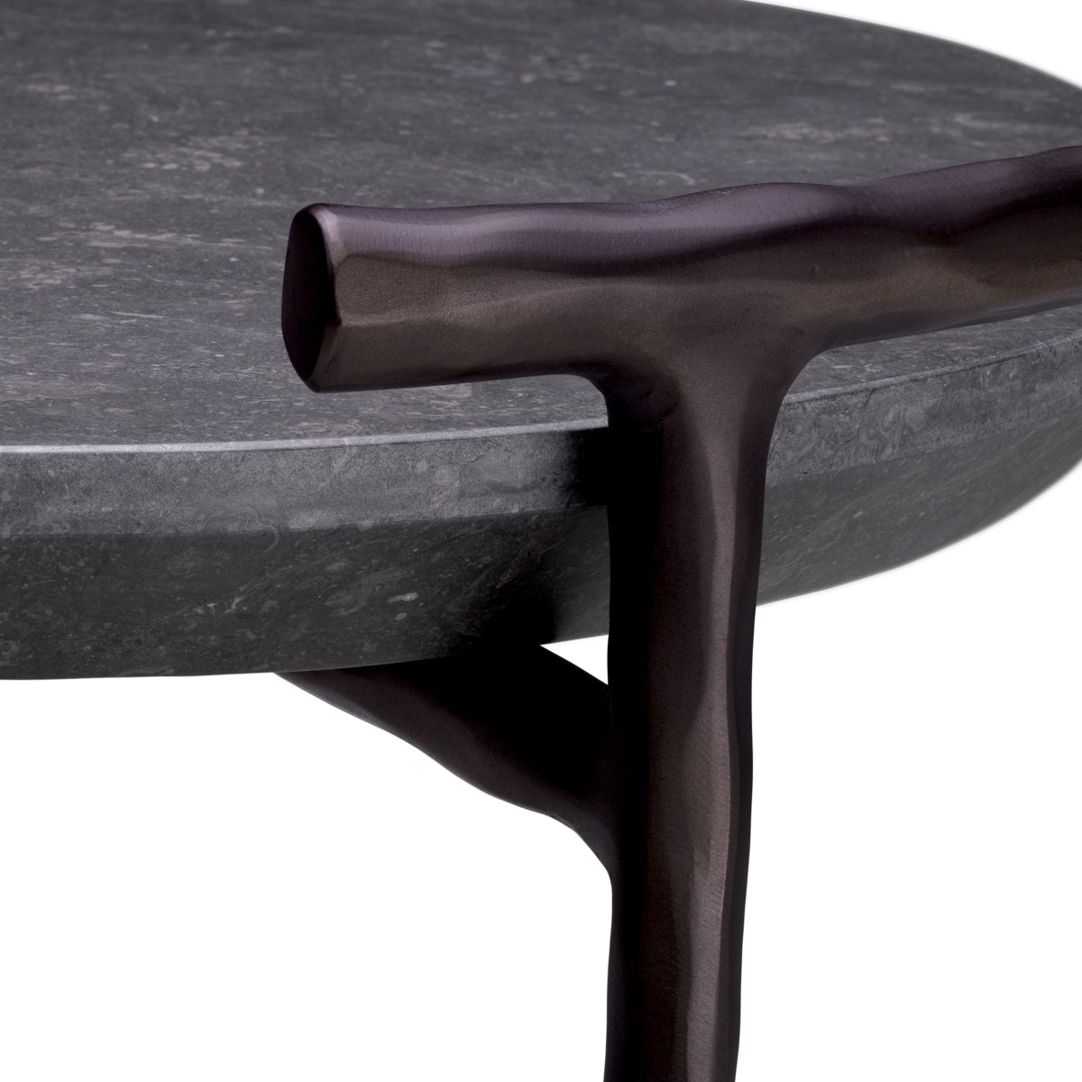 Gray Marble Side Table Arca | Eichholtz Miami