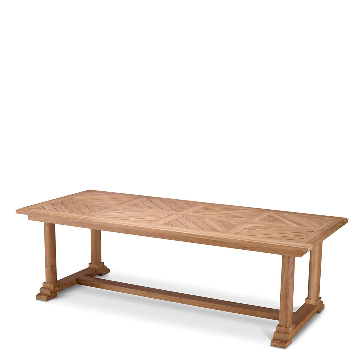 Rectangular Outdoor Dining Table Bell Rive | Eichholtz Miami