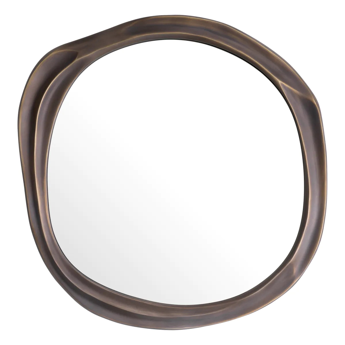 Organic Bronze Framed Mirror Karma | Eichholtz Miami