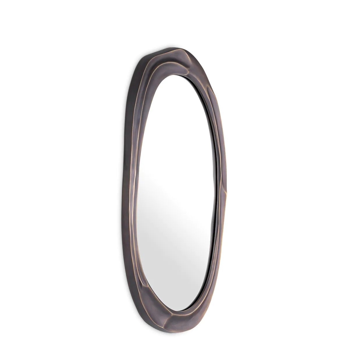 Organic Bronze Framed Mirror Karma | Eichholtz Miami