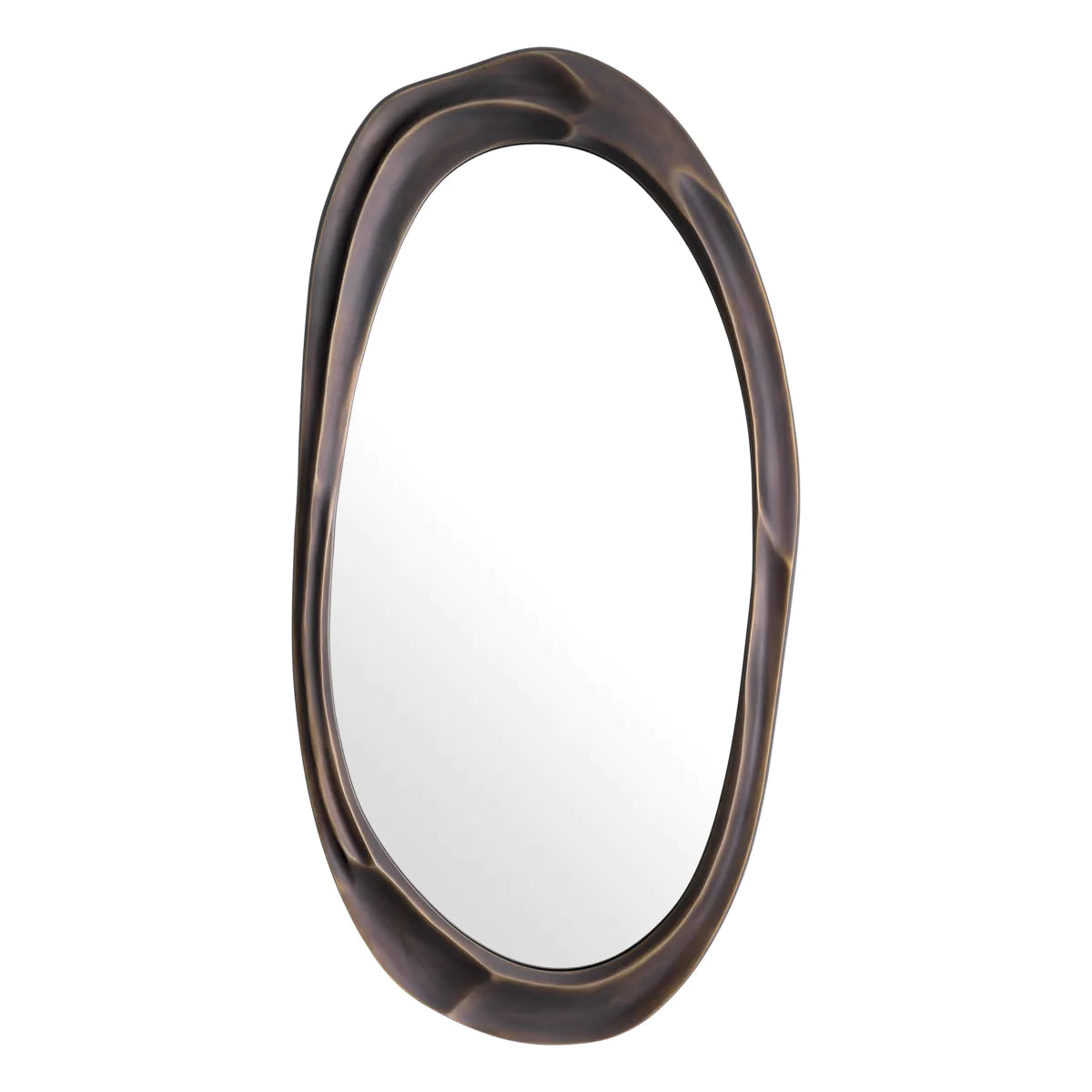 Organic Bronze Framed Mirror Karma | Eichholtz Miami