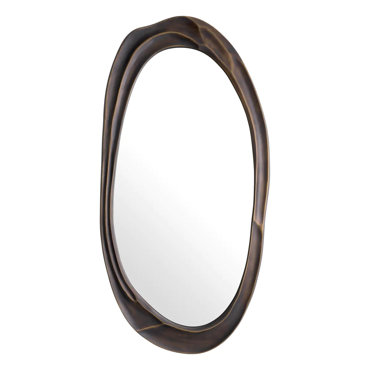 Organic Bronze Framed Mirror Karma | Eichholtz Miami