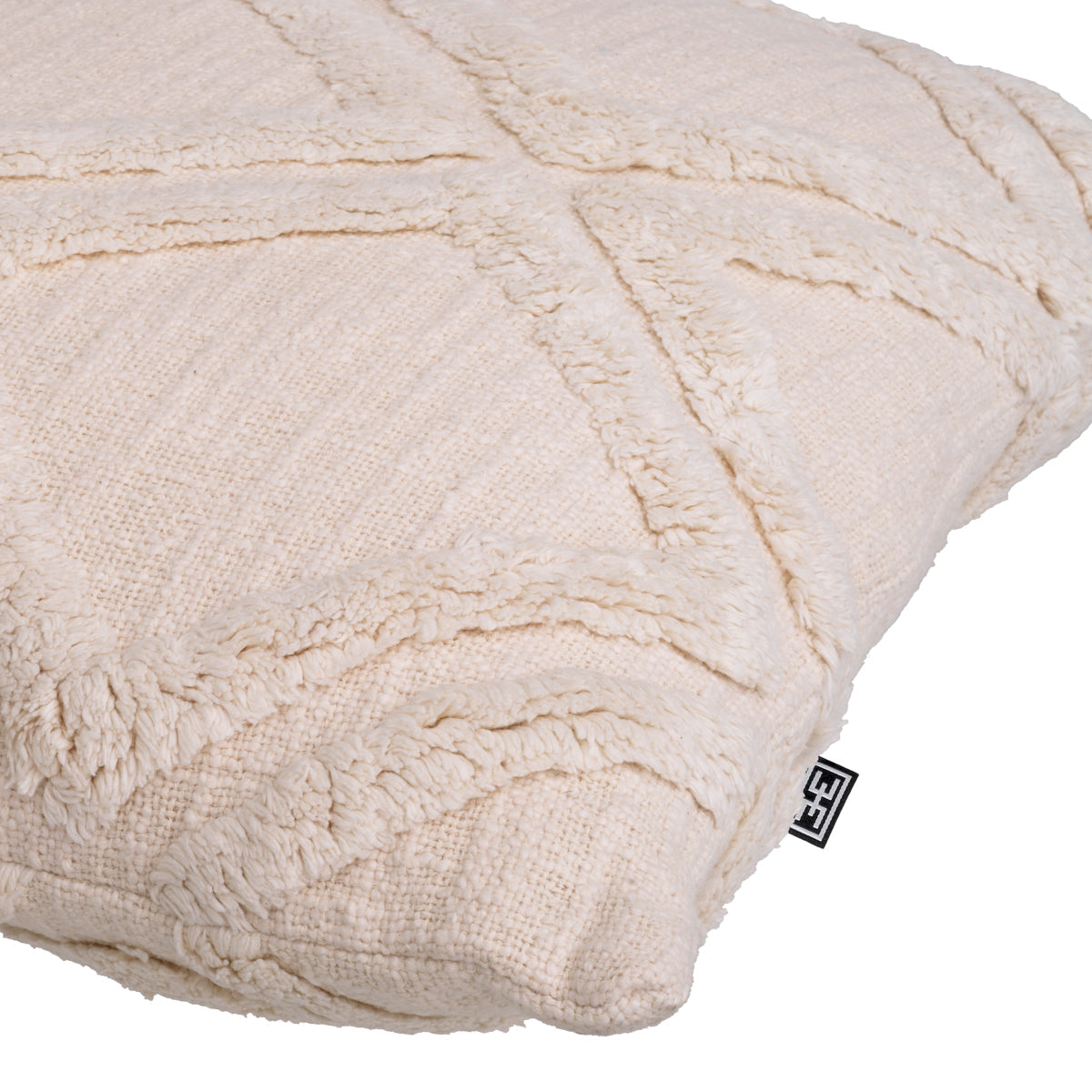 Off-White Geometric Cushion Maris | Eichholtz Miami